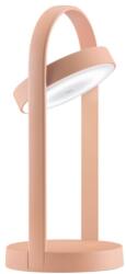 Pedrali Világos rózsaszín fém vezeték nélküli LED asztali lámpa Giravolta 33 cm (1799T_RA100E)