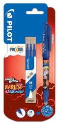 Pilot Rollertoll PILOT Frixion Ball Naruto radírozható 0, 7 mm kék+ 3 betét (BLFR-7NRT-L+S3-BT) - mystock