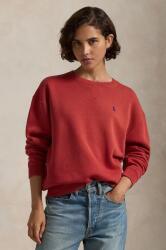 Ralph Lauren felső piros, női, sima, 211943006 - piros XL