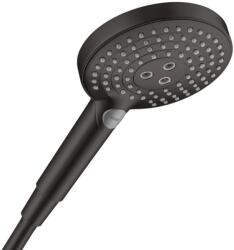 Hansgrohe Para de dus Hansgrohe Raindance Select S 120 PowderRain cu 3 jeturi, negru mat (26014670)