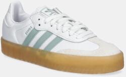 Adidas bőr sportcipő Sambae fehér, JP5609 - fehér Női 40