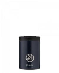 24Bottles 350ml dupla falú termosz bögre Deep Blue (24b416)