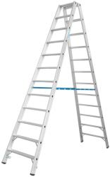 KRAUSE STABILO Két oldalon járható létra 2x12 R13 lépcsőfokokkal (136220) - profiletra