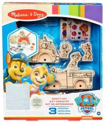 Melissa & Doug Set de pictură vehicule din lemn Patrula Cățelușilor - Melissa &, Doug (33266K)