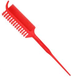 Chrom Well Professional Kampós Melírfésű / Pink (HS-06639) (PFS0137)