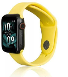  Beline Apple Watch szilikon óraszíj 42/44/45/49mm sárga (B0DTYYN4JL)