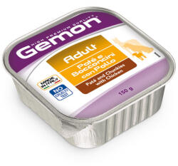 Gemon Paté+Chunks 150g Csirke Alutálca - tenyesztoitap