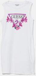 Guess gyerek pamutruha fehér, midi, testhezálló, J4RK38 KA6W4 - fehér 136-146