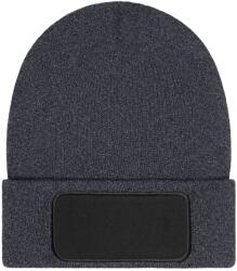 Daiber Căciulă cu patch MB7407 - Gri închis prespălat (1782965391)