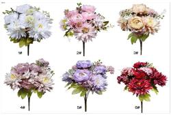  Buchet mixt floricele artificiale color pt aranjamente florale (8475)