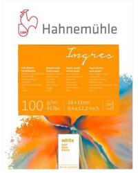 Hahnemühle Ingres tömb, 100 g, 20 lap, fehér - 24x31 cm
