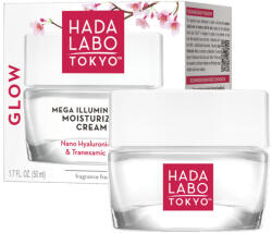 Hada Labo Tokyo Glow Mega nappali és éjszakai hidratáló krém - 50 ml