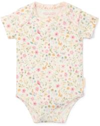 Little Dutch Body cu maneca scurta - Alb - Fairy Garden - Little Dutch