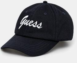 Guess pamut baseball sapka női, nyomott mintás, V5GZ00 WFKN0 - sötétkék Univerzális méret