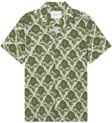 Les Deux Cămaşă Lesley Flower Tile Aop Ss LDM401102 565215-vintage green/ivory (LDM401102 565215-vintage green/ivory)