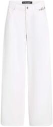 Karl Lagerfeld Jeans Wide Leg White Denim A2W10158 d15 white denim