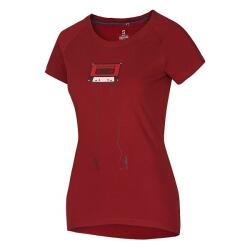 Ocún Raglan T Femei Vin Merlot Tape Tricou