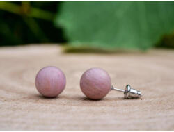  Rodonit ásvány Fülbevaló