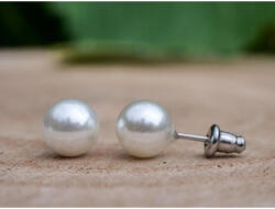  Tenyésztett Gyöngy ásvány Fülbevaló