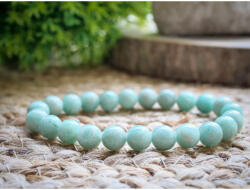  Amazonit ásvány Kékeszöld Lógós Fülbevaló