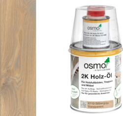 Osmo 2K Wood Oil 6112 Сребърно сиво - двукомпонентно масло за дървесина 0.375л (2926)