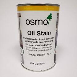 Osmo Oil Stain 3518 Светло сиво - масло за подове и мебели 0.5л (2880)
