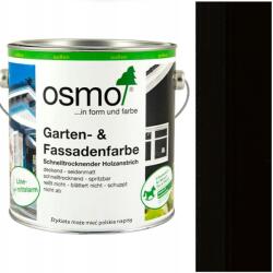 Osmo Garden Colour 7505 Jet Black - Бързосъхнещ финиш на водна основа 0.75л (4299)