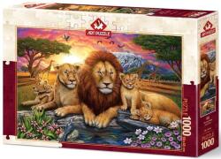 Art Puzzle Пъзел Art Puzzle от 1000 части - Семейство лъвове (5221)
