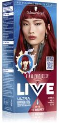 Schwarzkopf LIVE Ultra Brights or Pastel vopsea de păr semipermanentă culoare 026 Dark Red 1 buc