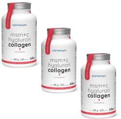 Nutriversum WSHAPE MSM+C Hyaluron Collagen 3x120 kapszula