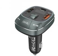 Vention FM transzmitter USB-C+A+A töltővel (FFLB0)