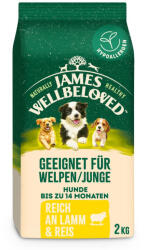 James Wellbeloved 2x2kg James Wellbeloved Puppy Junior Dog Hypoallergenic bárány & rizs száraz kutyatáp