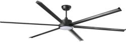 Faro Barcelona Ventilator LED dimabil de tavan FARO 34207-130 ROTTERDAM XXL LED/32W/230V negru d. 250 cm + telecomandă (FA34207-130)