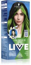 Schwarzkopf LIVE Ultra Brights or Pastel vopsea de păr semipermanentă culoare 024 Vivid Green 1 buc