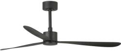 Faro Barcelona Ventilator de tavan FARO 33761WT AMELIA L negru d. 132 cm Wi-Fi + telecomandă (FA33761WT)