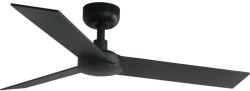 Faro Barcelona Ventilator de tavan FARO 34296WT RUDDER S negru d. 106 cm Wi-Fi Tuya + telecomandă (FA34296WT)