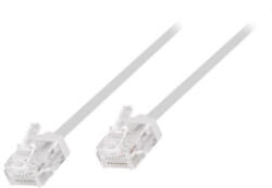 LogiLink Slim High-Flex Cat. 6A U/UTP patch kábel 10m fehér (CQ3091U)