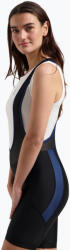Rogelli női kerékpáros rövidnadrág Core Bib Short W fekete/kék