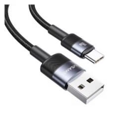 USAMS SY USB-A - USB-C kábel 120cm fekete (SJ718USBSG01)