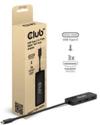 Club 3D CLUB3D USB-C - 3xHDMI átalakító fekete (CSV-1554)