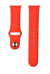 DEVIA Deluxe Sport Apple Watch Series 1 42mm szilikon pótszíj nagy, piros (GP-165924)