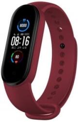 DEVIA Deluxe Sport Xiaomi Mi Band 6 szilikon pótszíj bordó (GP-136578)