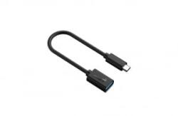 Genius ACC-C2AC USB 3.0 - USB Type-C 21cm fekete átalakító (32590003400) (32590003400)