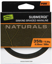 FOX Submerge Naturals Braid Sinking Braided Mainline 300 Méter 0, 20 Mm - Fonott Süllyedő Főzsinór (cbl024)