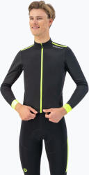 Rogelli Férfi kerékpáros hosszú ujjú Rogelli Core fekete / fluor sárga