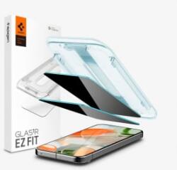 Spigen GLAS. tR EZ Fit Privacy Google Pixel 9 Pro XL kijelzővédő betekintés védelemmel (AGL09313)