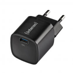 Intenso W30C2 hálózati töltő USB-C fekete (7803060) (7803060)