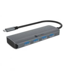 RaidSonic ICY BOX USB Type-C notebook dokkoló szürke (IB-DK4022a-CPD) (IB-DK4022a-CPD)