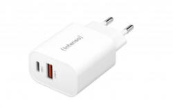 Intenso W30AC hálózati töltő USB-A+C fehér (7803012) (7803012)