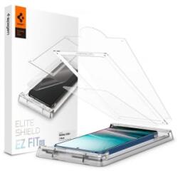 Spigen EliteShield EZ Fit HD Samsung Galaxy S25+ kijelzővédő felhelyező kerettel (AFL09087)
